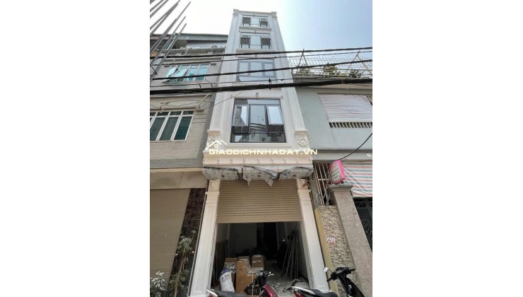 Kim Giang DT42 x 6 tầng, thang máy. Ngõ thông, gara ô tô vào nhà, KD, VP siêu đỉnh